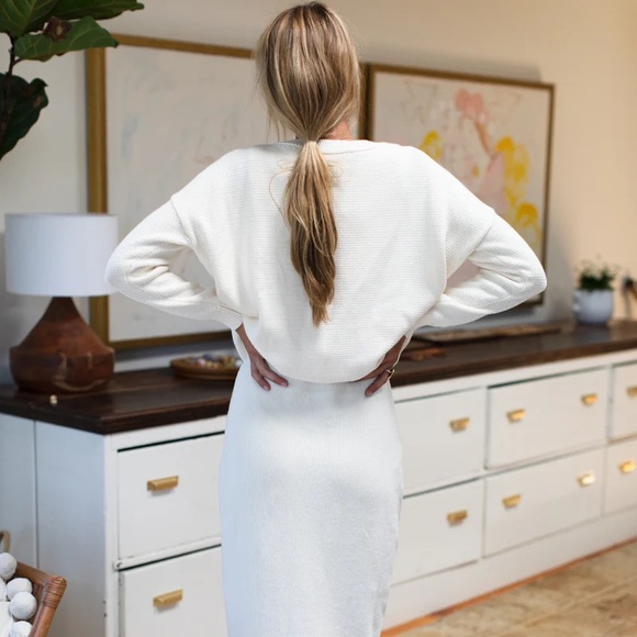 Emerson Fry CAROLYN SWEATER - IVORY ORGANIC - Picture 4 of 8